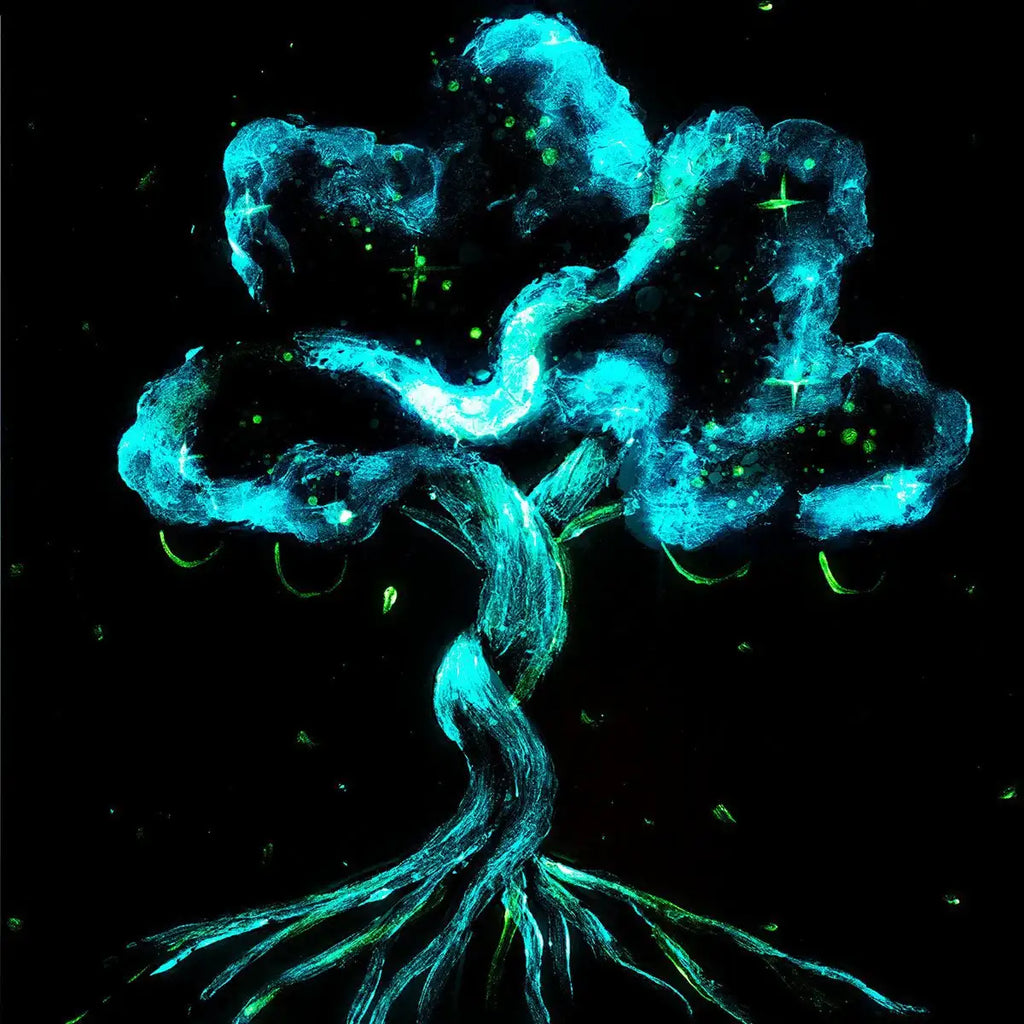 The Shimmers of Space - Original - SOLD by artist Becky Smith - Wyecliffe Galleries