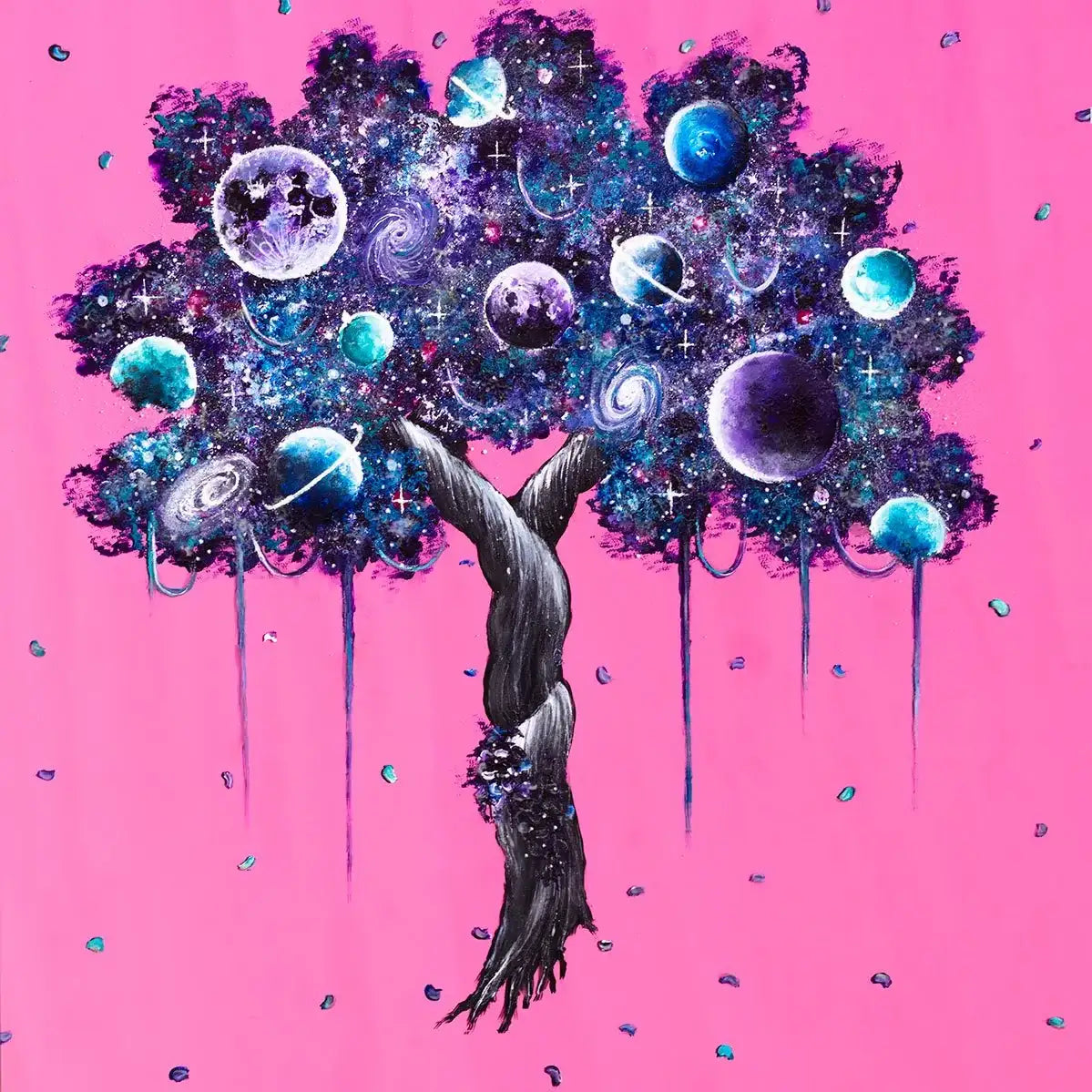 The Sky's The Limit - Original - SOLD by artist Becky Smith - Wyecliffe Galleries