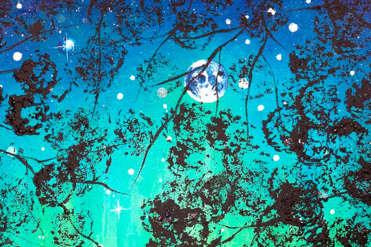 The Sky's the Limit - Original - SOLD by artist Becky Smith - Wyecliffe Galleries