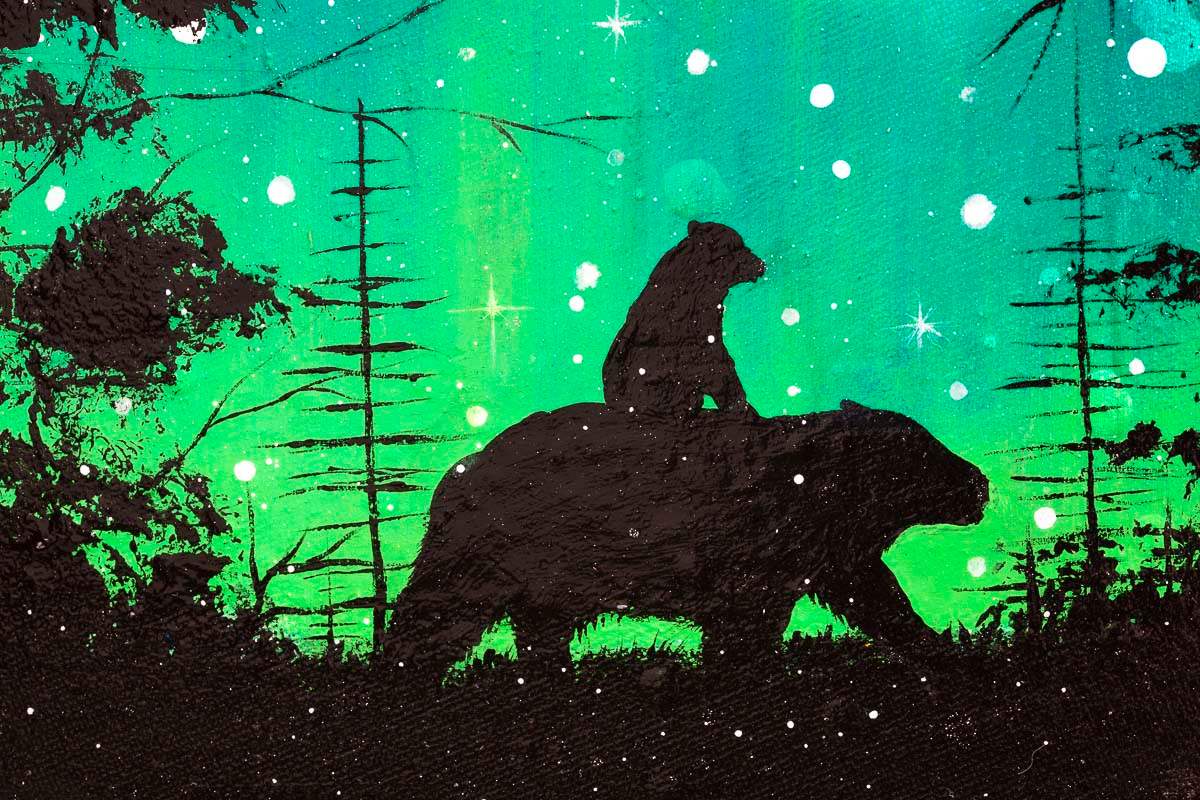 The Sky's the Limit - Original - SOLD by artist Becky Smith - Wyecliffe Galleries