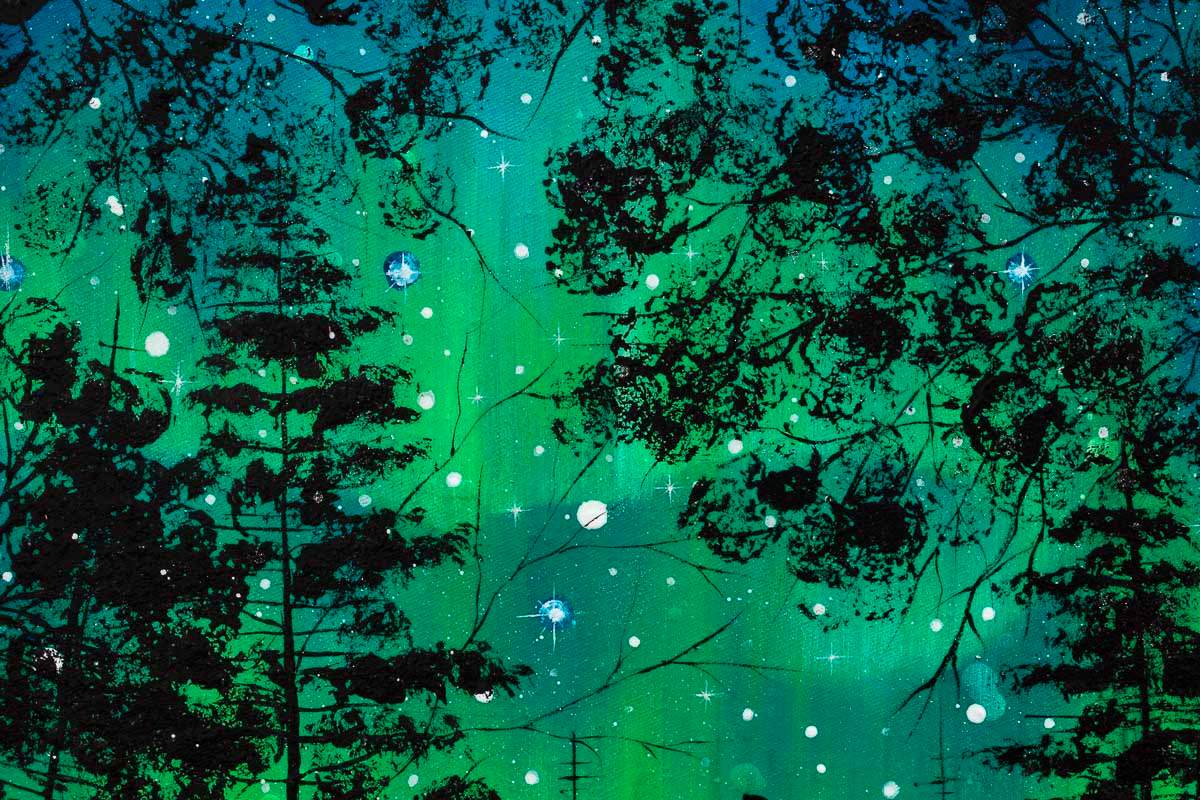 The Sky's the Limit - Original - SOLD by artist Becky Smith - Wyecliffe Galleries