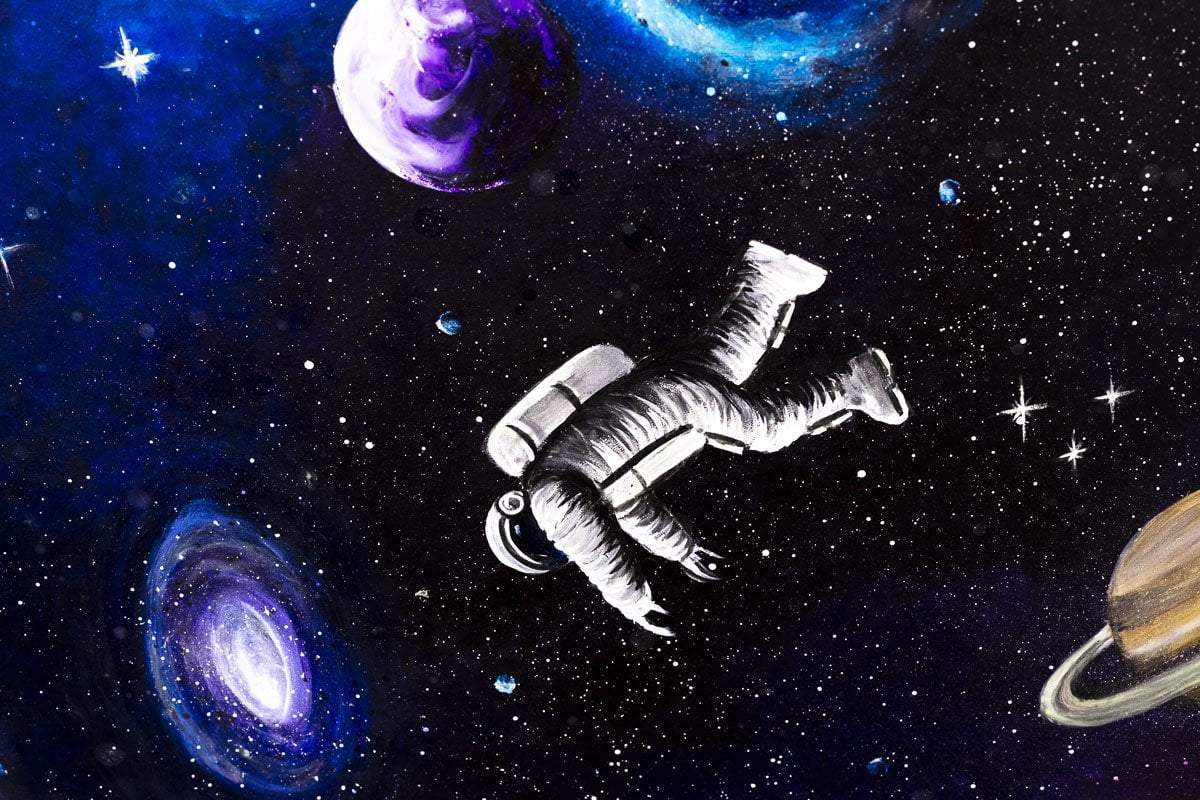 The Stars Align - Original - SOLD by artist Becky Smith - Wyecliffe Galleries