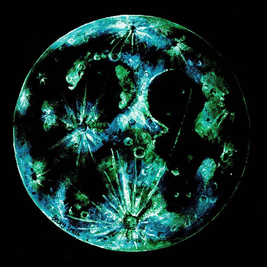 The Surface of the Moon - Original - SOLD by artist Becky Smith - Wyecliffe Galleries