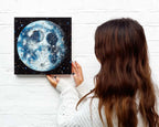 The Surface of the Moon - Original - SOLD by artist Becky Smith - Wyecliffe Galleries