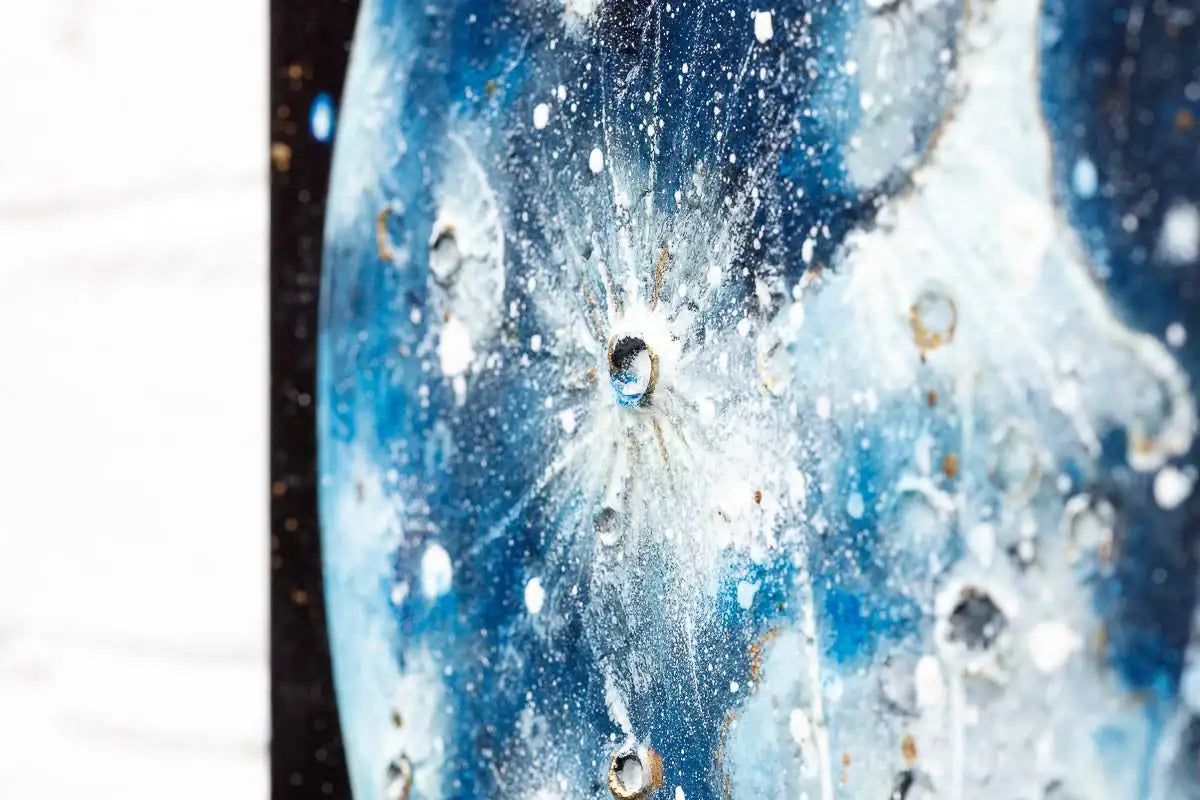 The Surface of the Moon - Original - SOLD by artist Becky Smith - Wyecliffe Galleries