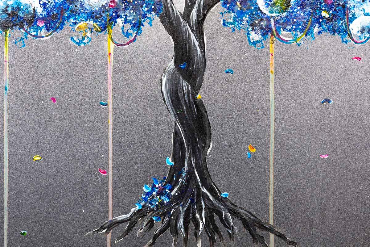 New Beginnings - Original - SOLD by artist Becky Smith - Wyecliffe Galleries