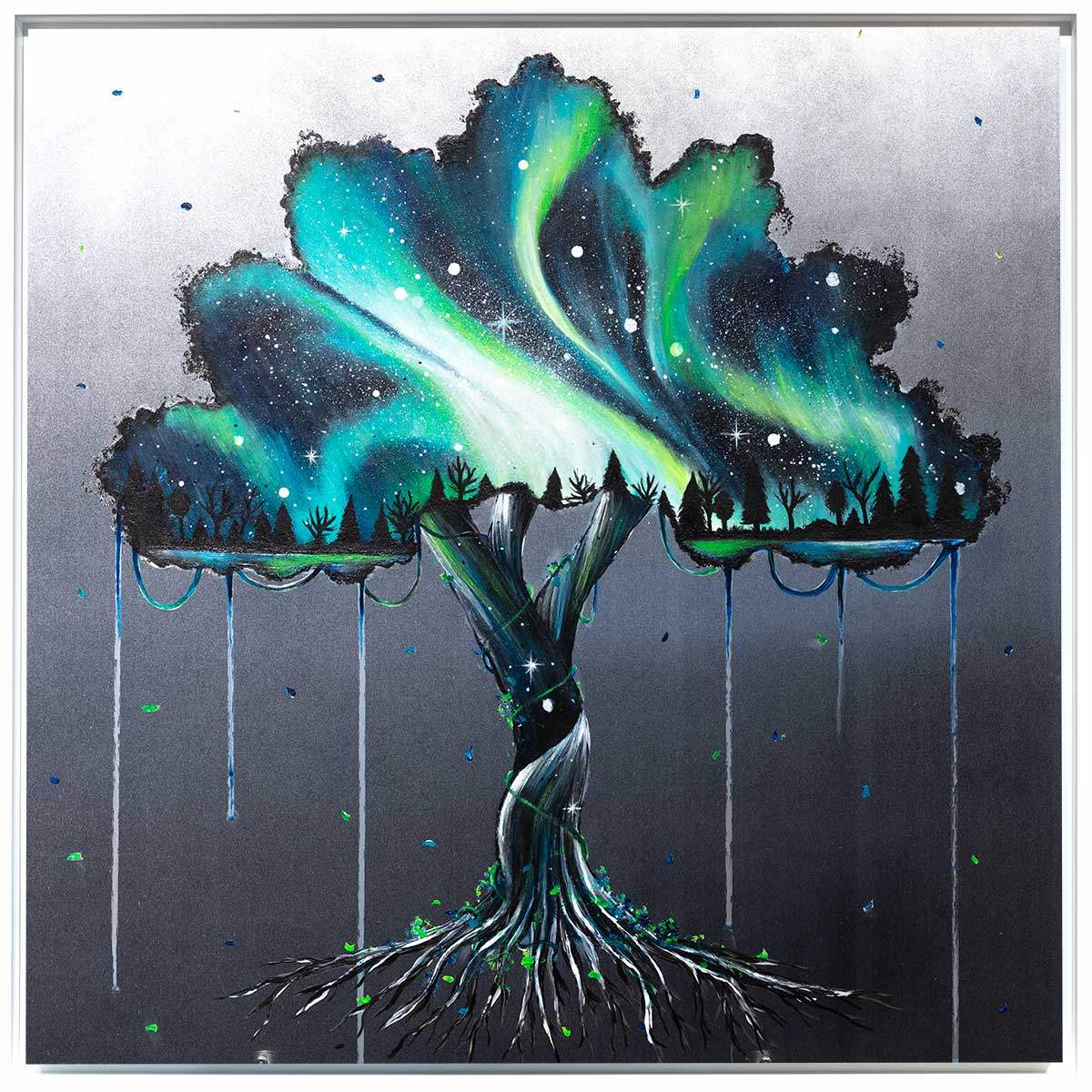 The Tree of Light - Original - SOLD by artist Becky Smith - Wyecliffe Galleries