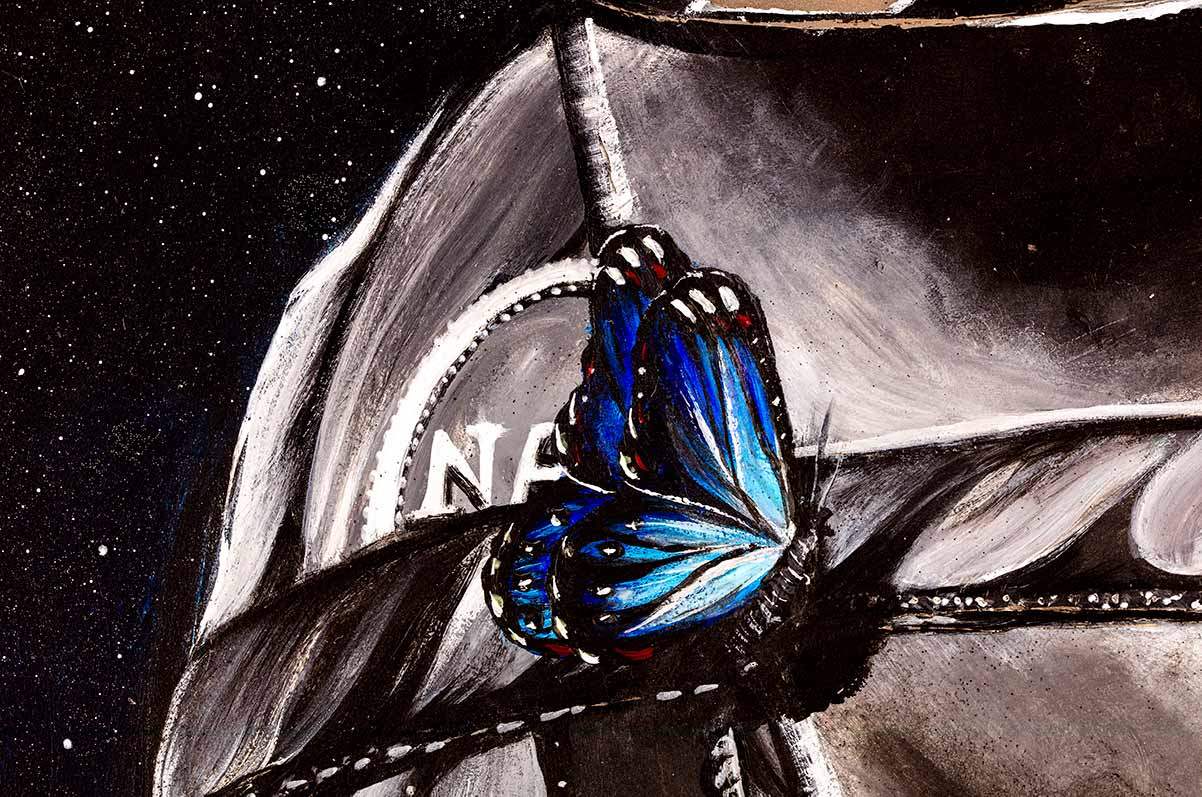 The Trip of a Lifetime - Original - SOLD by artist Becky Smith - Wyecliffe Galleries