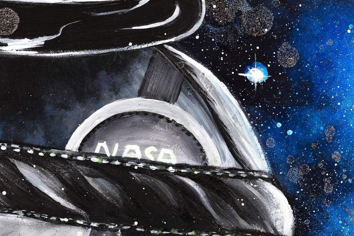 The Unknown Reaches - Original - SOLD by artist Becky Smith - Wyecliffe Galleries