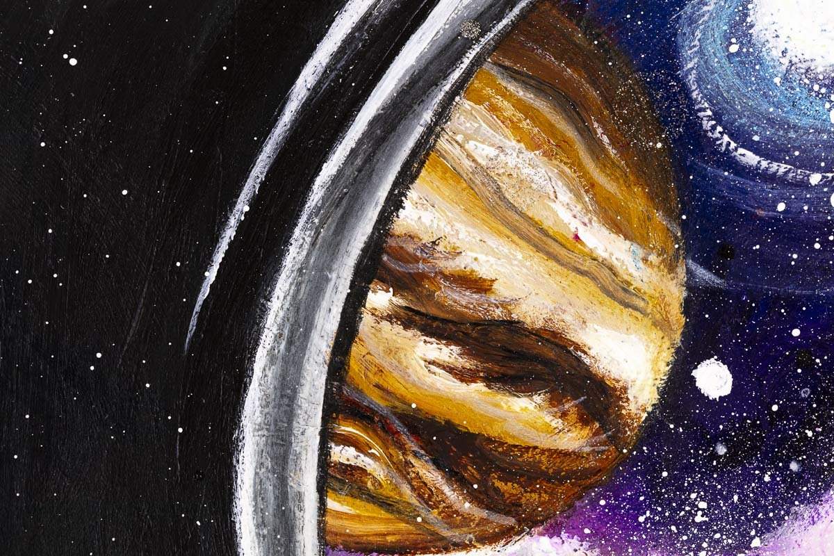 The Unknown Reaches - Original - SOLD by artist Becky Smith - Wyecliffe Galleries