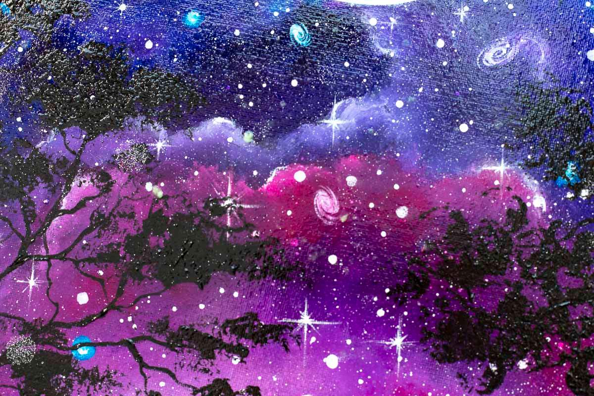 To Infinity and Beyond - Original - SOLD by artist Becky Smith - Wyecliffe Galleries