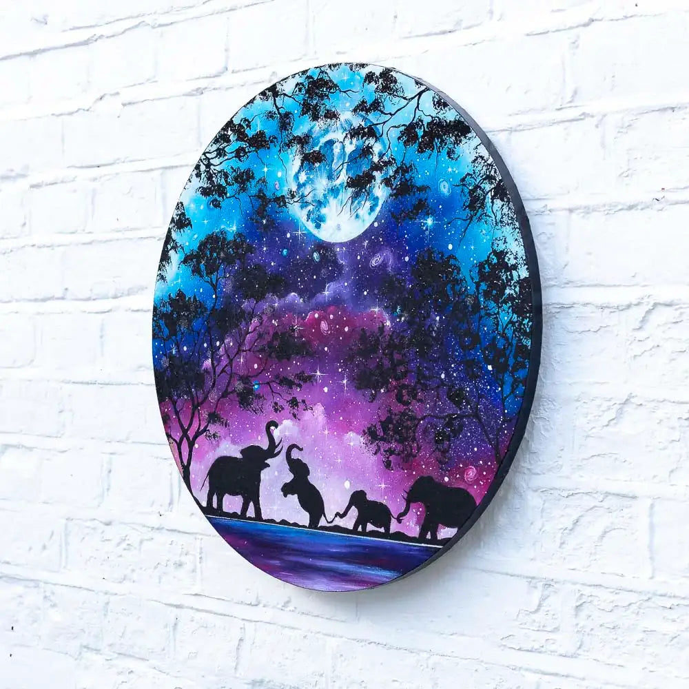 To Infinity and Beyond - Original - SOLD by artist Becky Smith - Wyecliffe Galleries