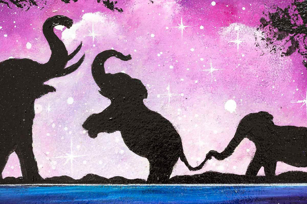 To Infinity and Beyond - Original - SOLD by artist Becky Smith - Wyecliffe Galleries