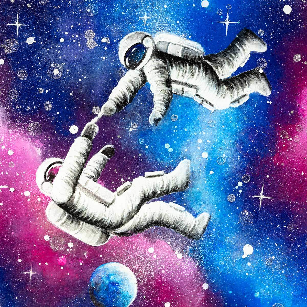 Touch - Original - SOLD by artist Becky Smith - Wyecliffe Galleries