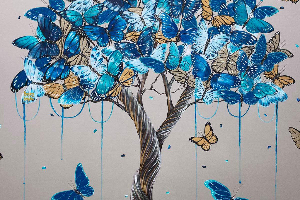 Transcend - Original by artist Becky Smith - Wyecliffe Galleries