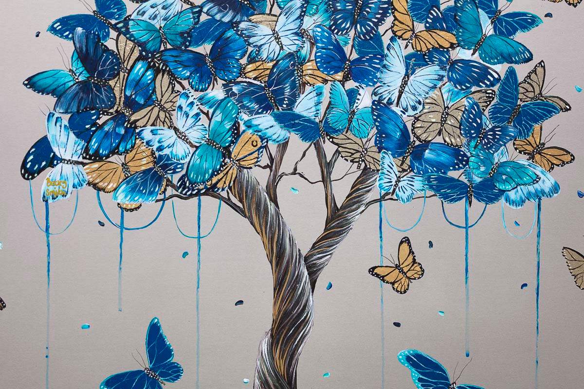 Transcend - Original by artist Becky Smith - Wyecliffe Galleries