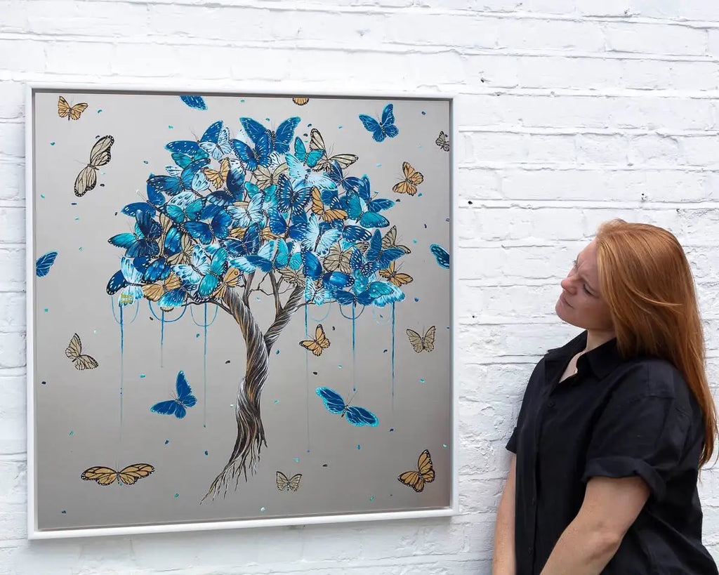 Transcend - Original by artist Becky Smith - Wyecliffe Galleries