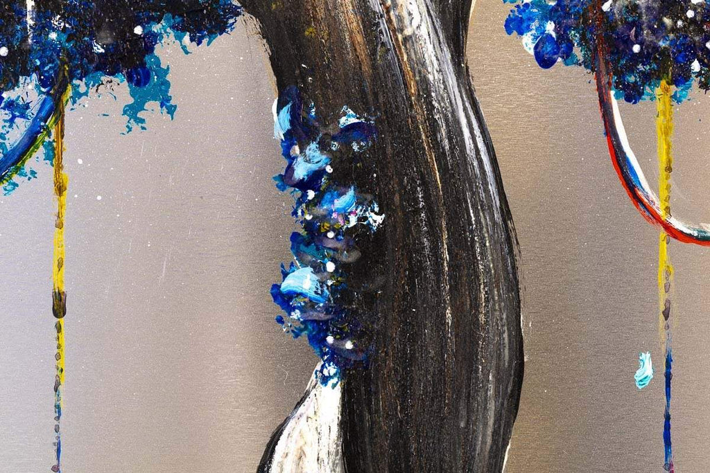 Tree of Colour - SOLD by artist Becky Smith - Wyecliffe Galleries