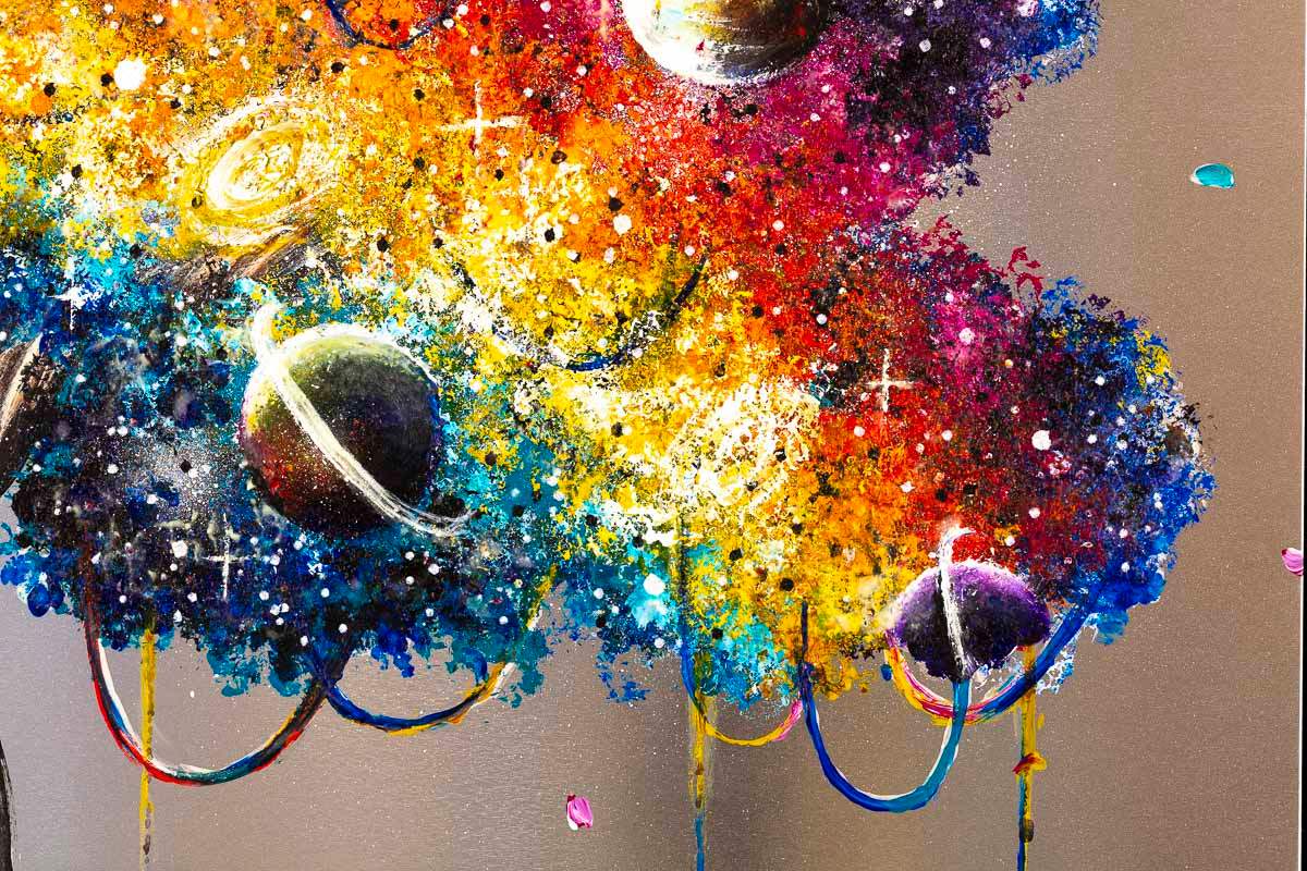 Tree of Colour - SOLD by artist Becky Smith - Wyecliffe Galleries