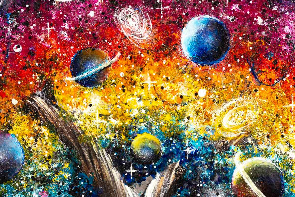 Tree of Colour - SOLD by artist Becky Smith - Wyecliffe Galleries