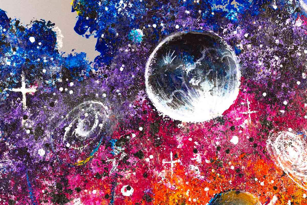 Tree of Colour - SOLD by artist Becky Smith - Wyecliffe Galleries