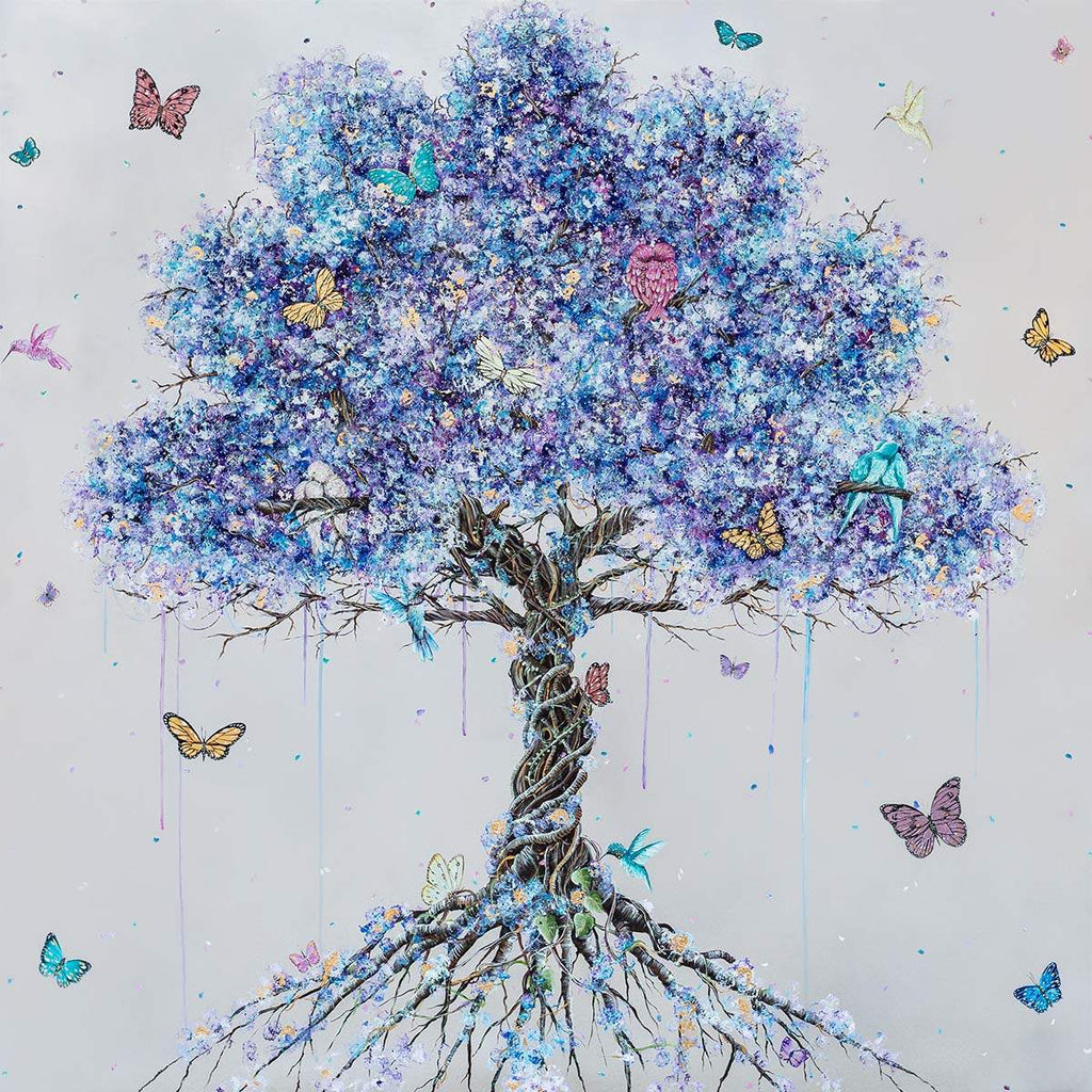 Tree of Eternity - Original - SOLD by artist Becky Smith - Wyecliffe Galleries