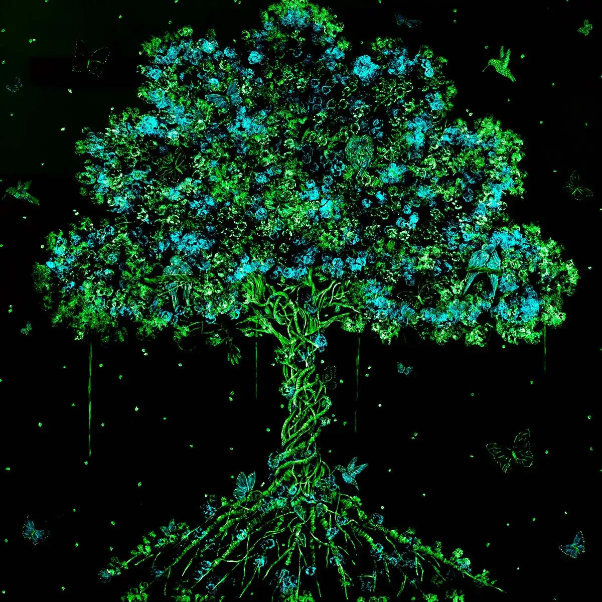 Tree of Eternity - Original - SOLD by artist Becky Smith - Wyecliffe Galleries
