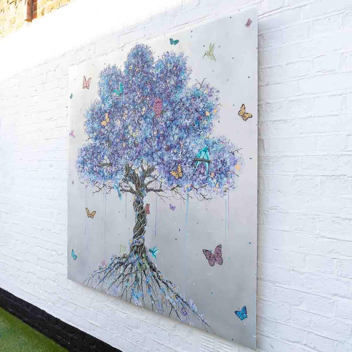 Tree of Eternity - Original - SOLD by artist Becky Smith - Wyecliffe Galleries