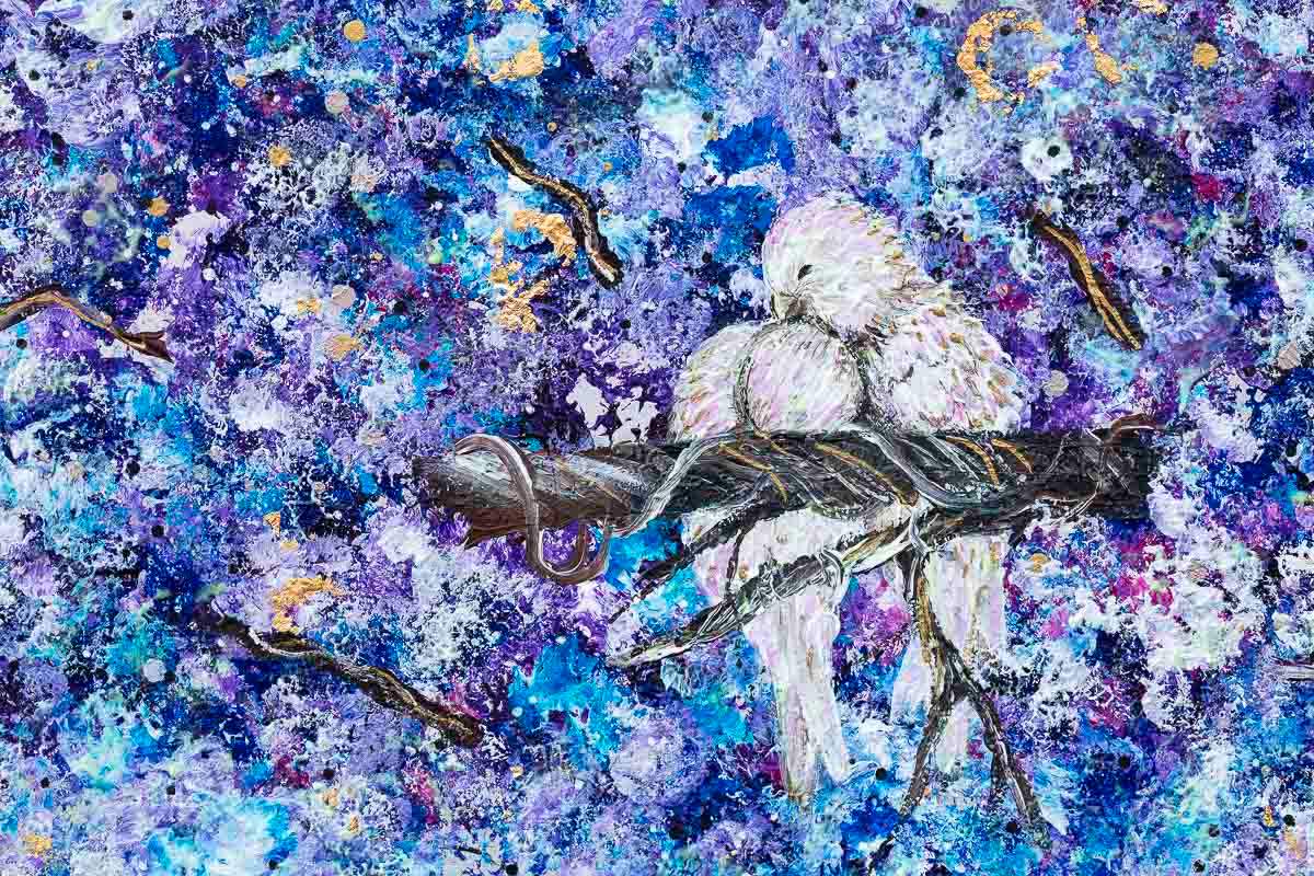 Tree of Eternity - Original - SOLD by artist Becky Smith - Wyecliffe Galleries