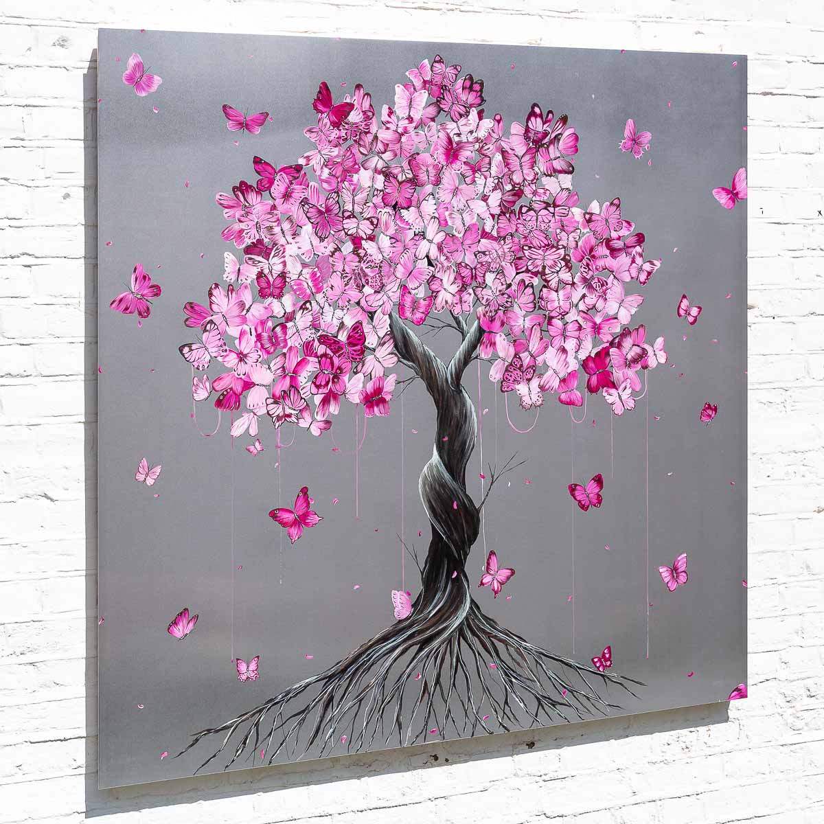 Tree of Spirit - Original SOLD by artist Becky Smith - Wyecliffe Galleries