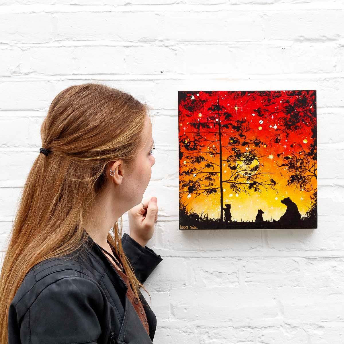 Twilight - Original - SOLD by artist Becky Smith - Wyecliffe Galleries