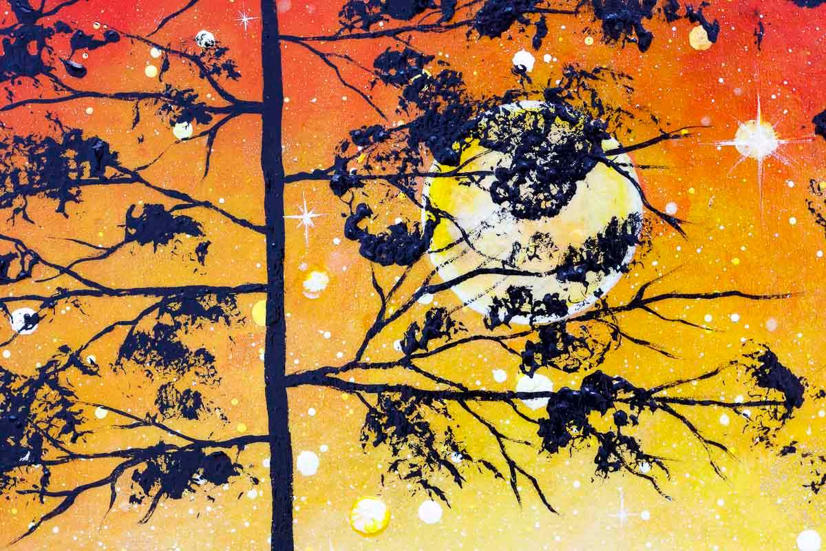 Twilight - Original - SOLD by artist Becky Smith - Wyecliffe Galleries