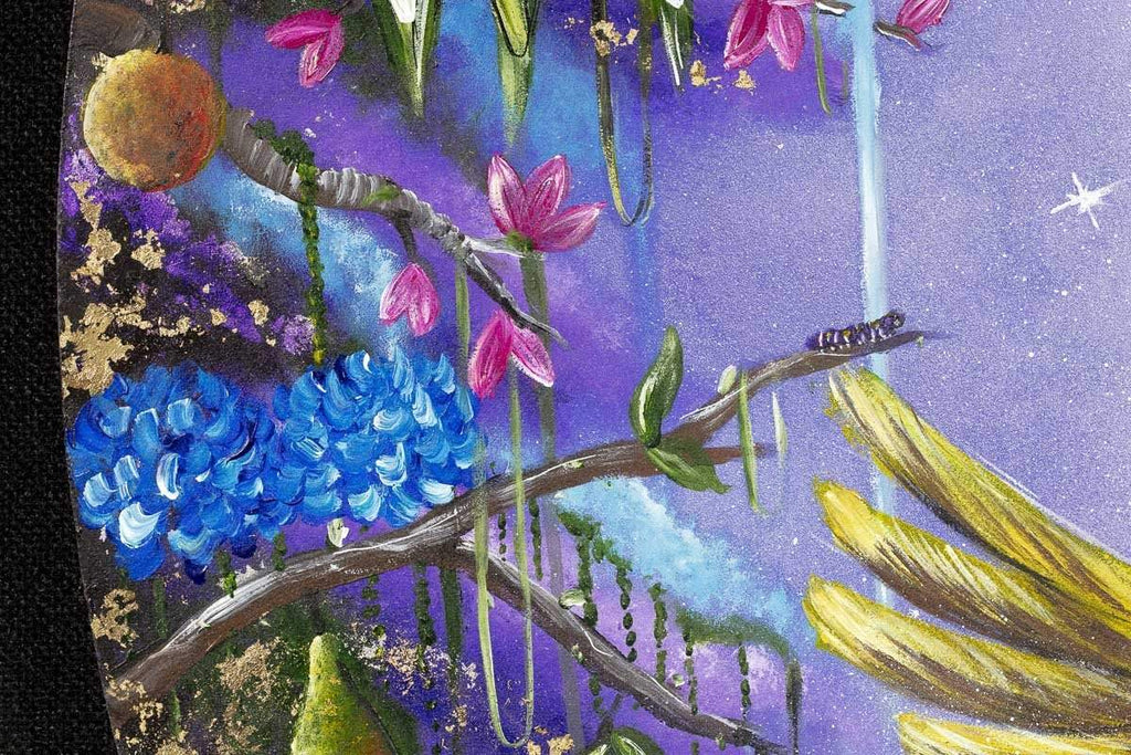 Twilight Sanctuary - Original SOLD by artist Becky Smith - Wyecliffe Galleries