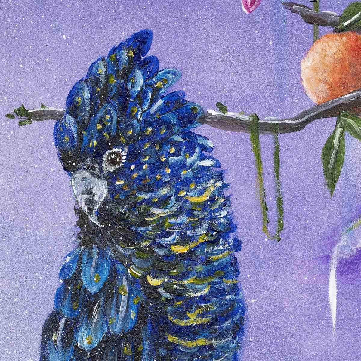 Twilight Sanctuary - Original SOLD by artist Becky Smith - Wyecliffe Galleries