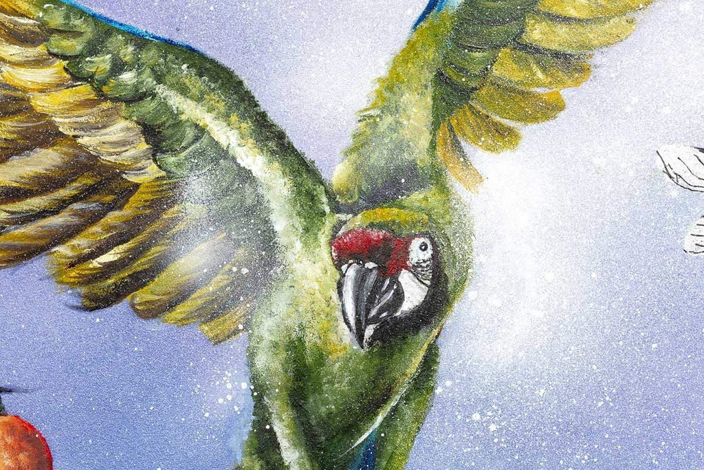 Twilight Sanctuary - Original SOLD by artist Becky Smith - Wyecliffe Galleries