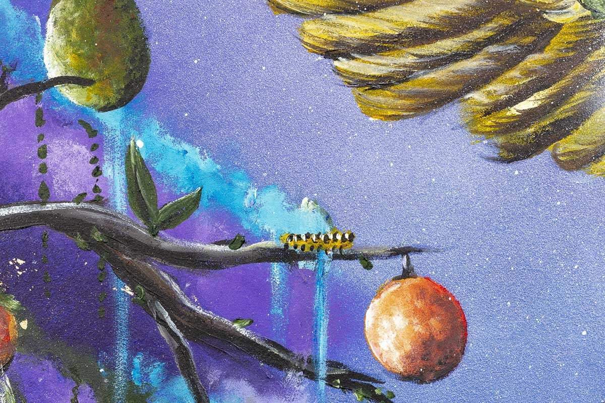 Twilight Sanctuary - Original SOLD by artist Becky Smith - Wyecliffe Galleries