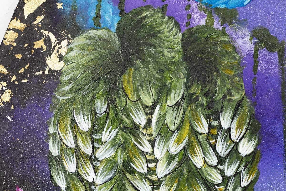 Twilight Sanctuary - Original SOLD by artist Becky Smith - Wyecliffe Galleries