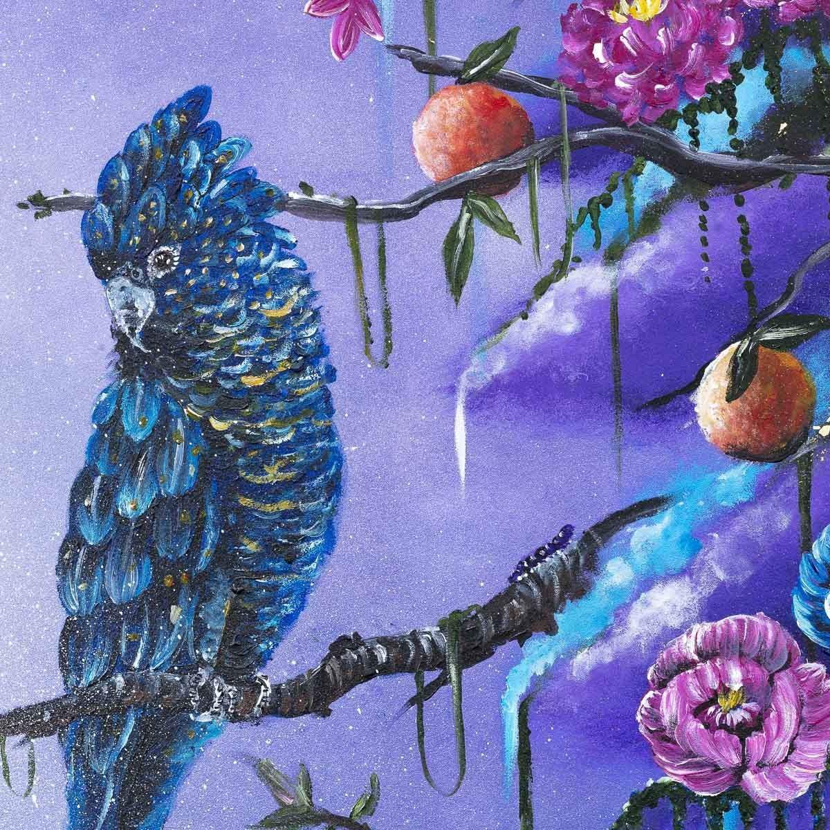 Twilight Sanctuary - Original SOLD by artist Becky Smith - Wyecliffe Galleries