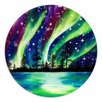 Under The Northern Skies - Original - SOLD by artist Becky Smith - Wyecliffe Galleries