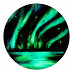 Under The Northern Skies - Original - SOLD by artist Becky Smith - Wyecliffe Galleries