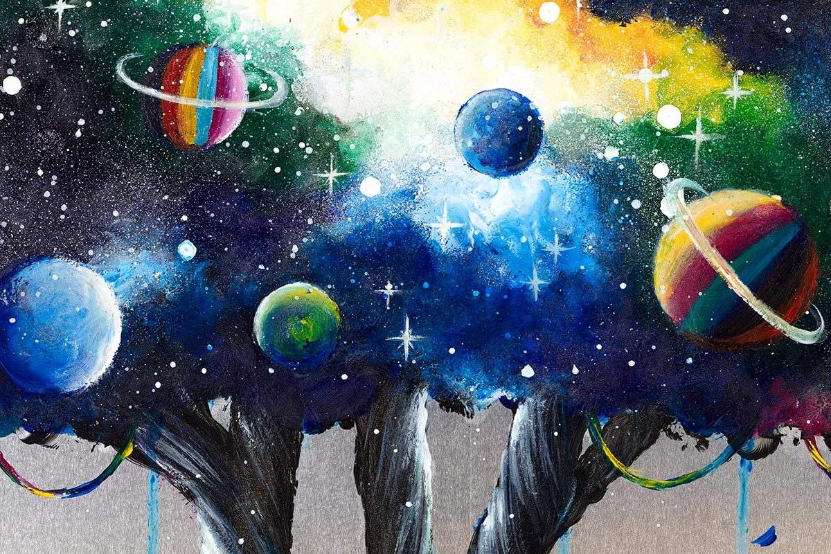 Ursa Major - Original - SOLD by artist Becky Smith - Wyecliffe Galleries