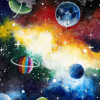 Ursa Major - Original - SOLD by artist Becky Smith - Wyecliffe Galleries