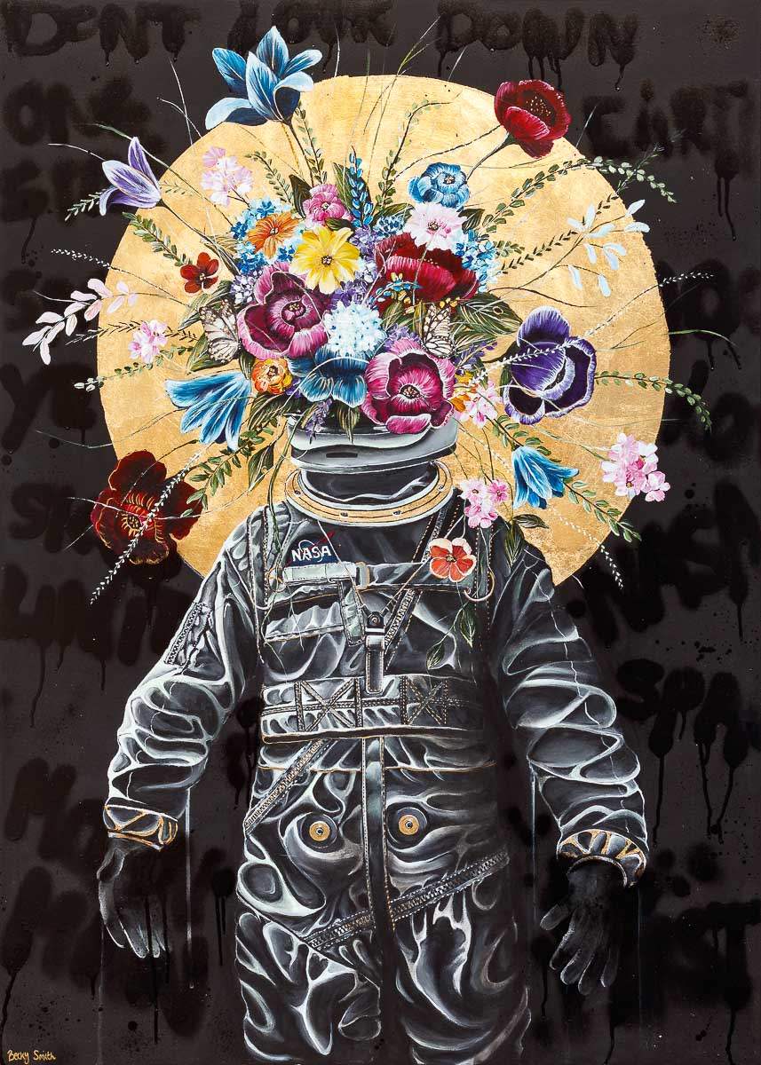 Visionary - Original - SOLD by artist Becky Smith - Wyecliffe Galleries