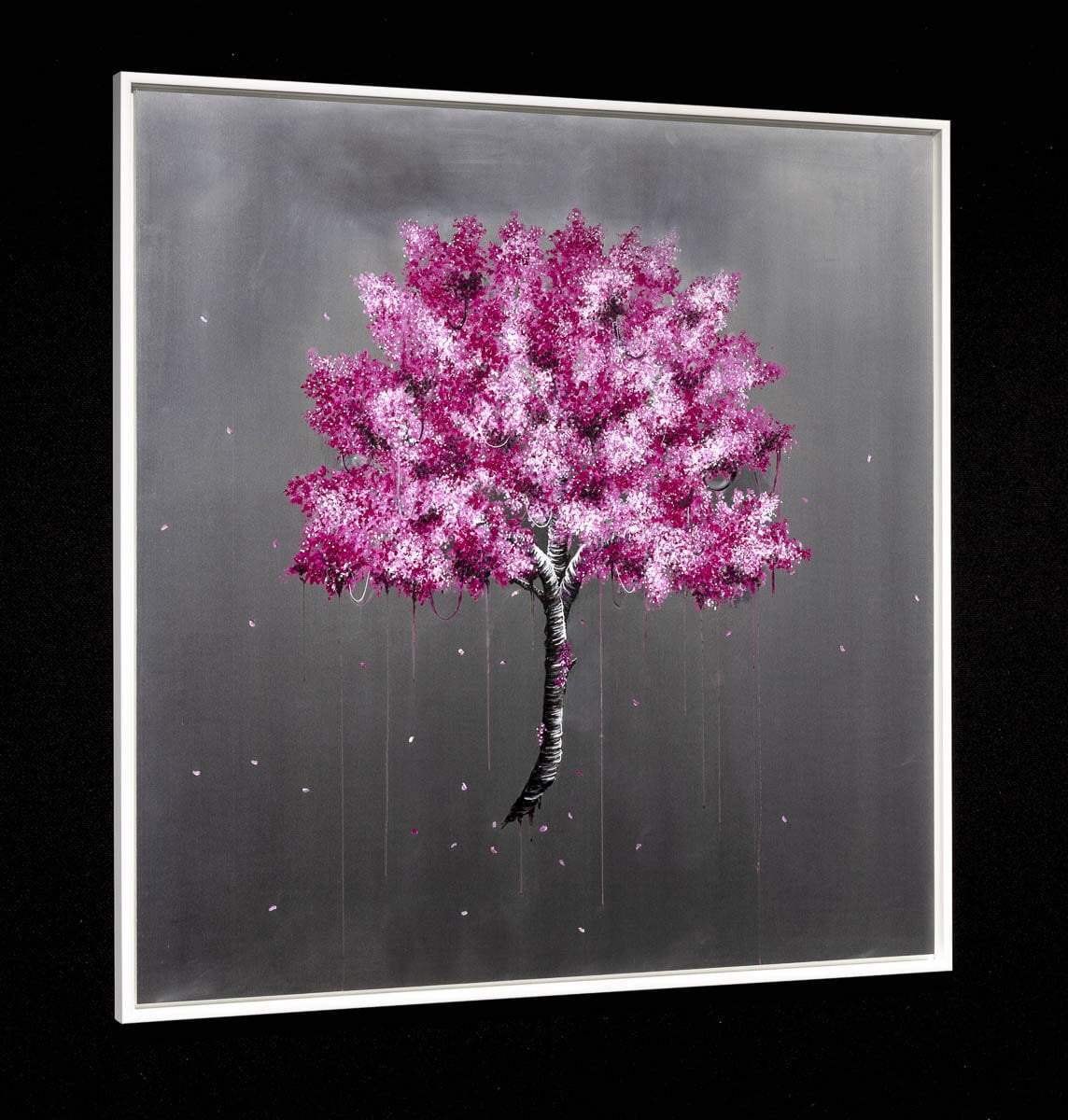 Watch the Petals Fall - Original - SOLD by artist Becky Smith - Wyecliffe Galleries