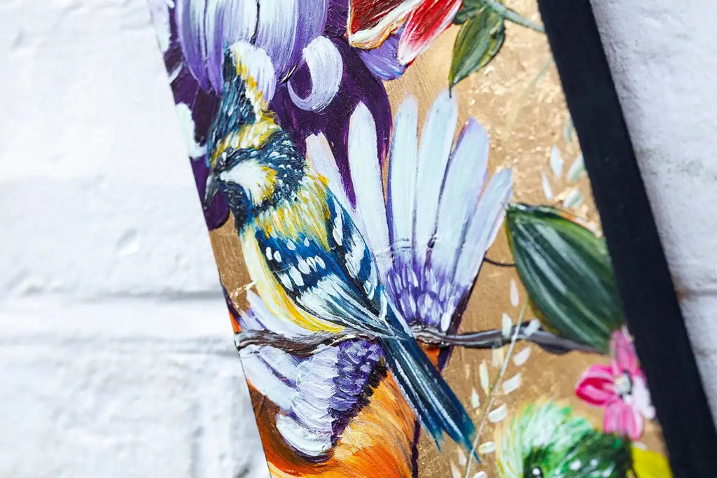 When Love Flutters - Original - SOLD by artist Becky Smith - Wyecliffe Galleries