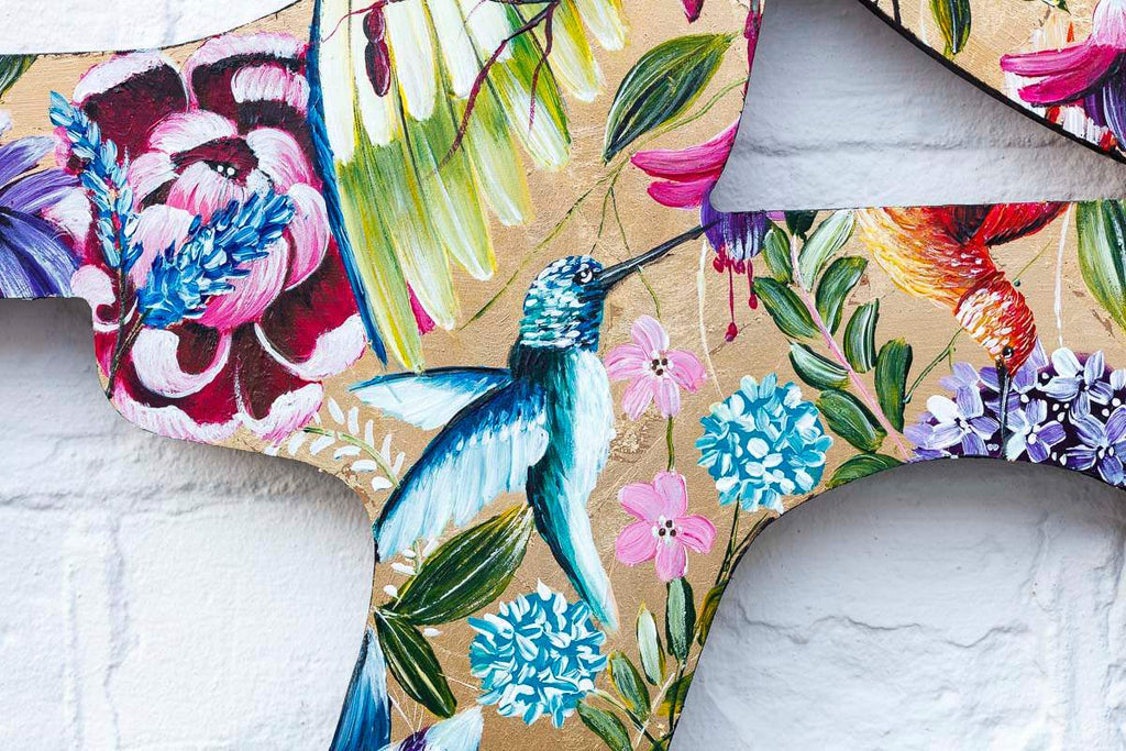 When Love Flutters - Original - SOLD by artist Becky Smith - Wyecliffe Galleries