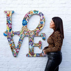 When Love Flutters - Original - SOLD by artist Becky Smith - Wyecliffe Galleries