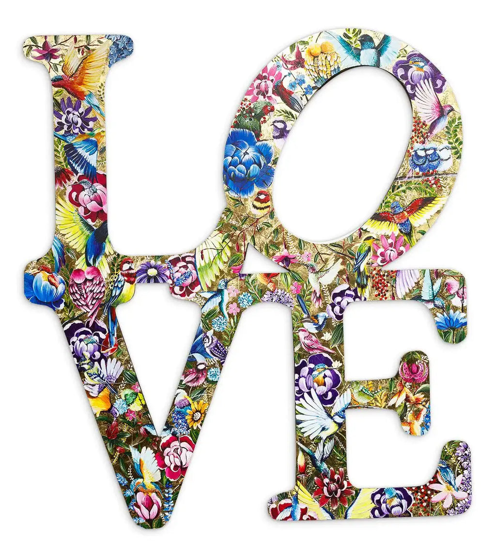 When Love Flutters - Original - SOLD by artist Becky Smith - Wyecliffe Galleries