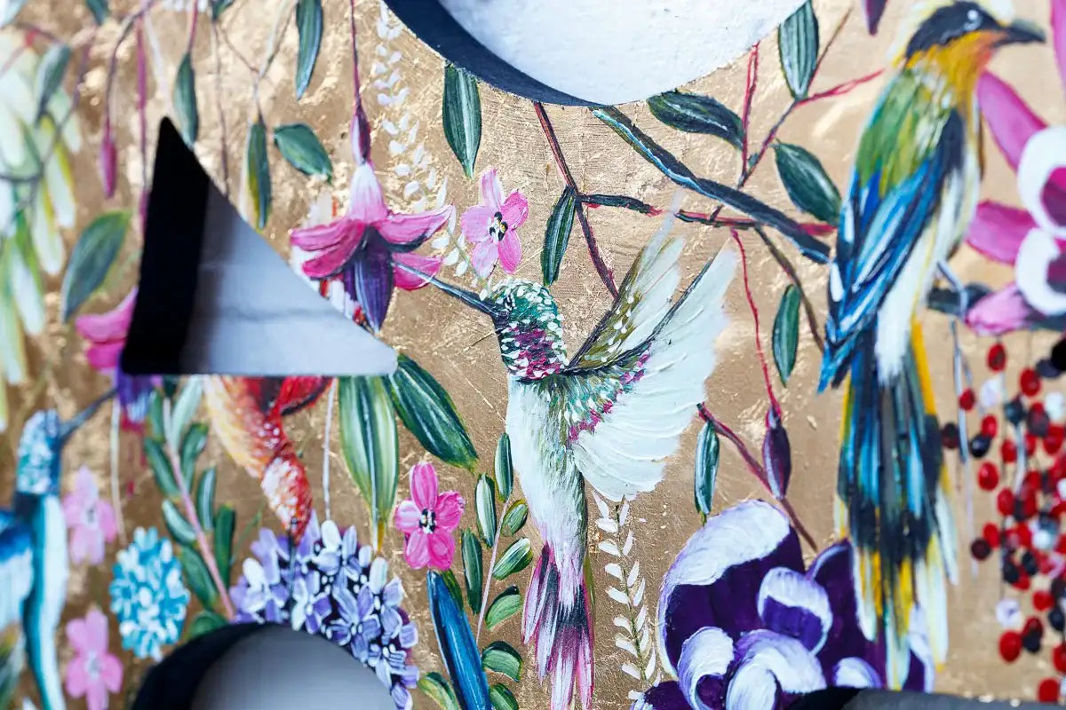 When Love Flutters - Original - SOLD by artist Becky Smith - Wyecliffe Galleries