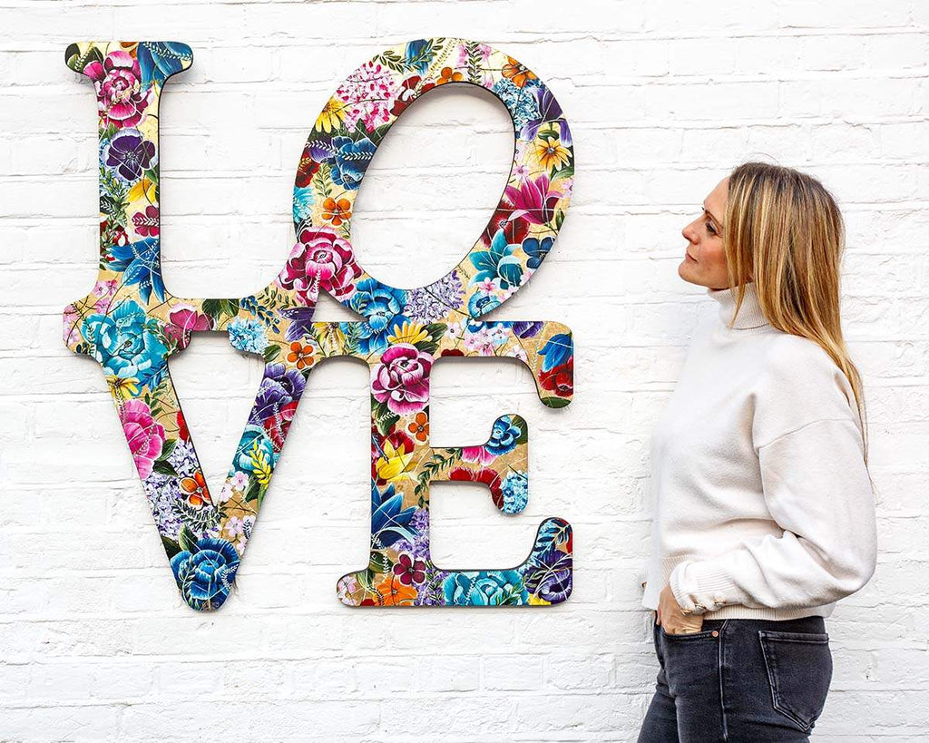 When Love Grows - Original - SOLD by artist Becky Smith - Wyecliffe Galleries